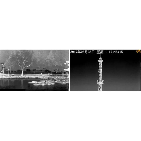 2km IR Long Range Thermal Camera , Digital Long Distance CCTV Camera