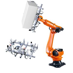 China Robot Arm 6 Axis Handling Palletizing Robot KUKA KR210 R2700-2 CRG Industrial Robot Quick Changer Gripper on sale