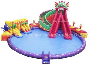 Wholesale Large Inflatable Pool Water Slide for Kids (CY-M2148) from china suppliers