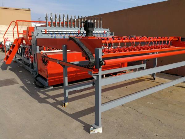 Quality CNC Rebar Steel Reinforced Mesh Welding Machine For Wire diameter 5 - 12mm for sale