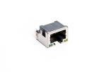 Offset Type Rugged SMT RJ45 Jack / Tab Up Surface Mount Rj45 Connector