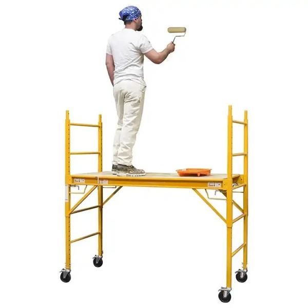 Adjustable Height Multi Function Mobile Scaffolding for Different Construction Scenarios