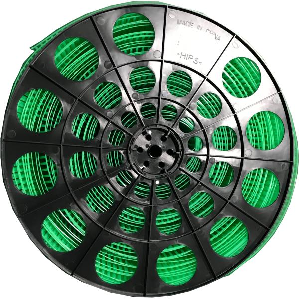 Fluorecent Green 200mm Length 3.6mm Width Reel Cable Ties