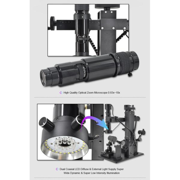 LED OPTO-EDU A18.4902 Digital Comparison Microscope 3840 X 2160 Maximum Resolution