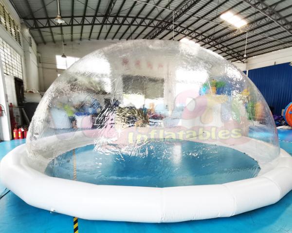 Single Tunnel Clear Inflatable Crystal Bubble Tent For Garden