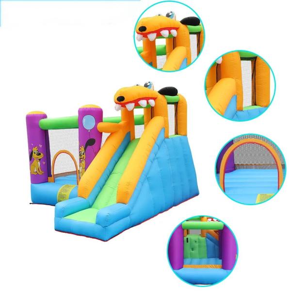 Puppy Dog Cute Play Jumping Castle Inflatable Bouncer Slide Inflatable Castle