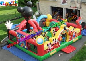 Wholesale Mickey Mouse Amusement Toys , Jumping Bouncer Funcity With PVC from china suppliers