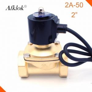 Wholesale 11/4 Inch Water Fountain Solenoid Valve 220 Volt Brass Normally Closed IP68 from china suppliers