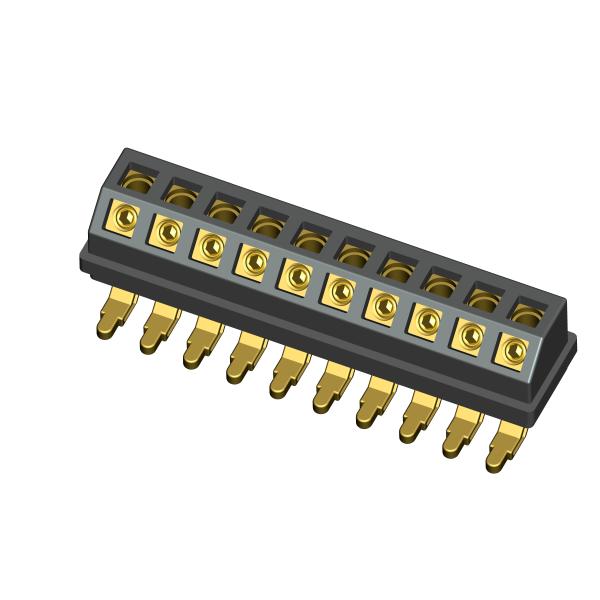 PCB Insert Soldering Barrier Terminal Block 10 Position BT10-002A