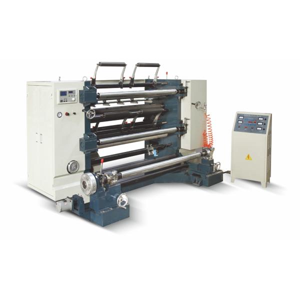 Aluminum Foil Automatic Slitting Machine 700mm Width With Rim Charge Feeding