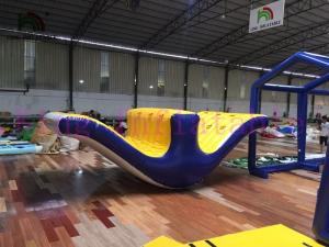 Wholesale 5m Long Huge Inflatable Water Toy / PVC Floating Totter Seesaw For Water Games from china suppliers