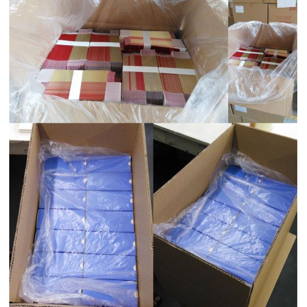Custom Recycling White Paper Shopping Bags With Handles