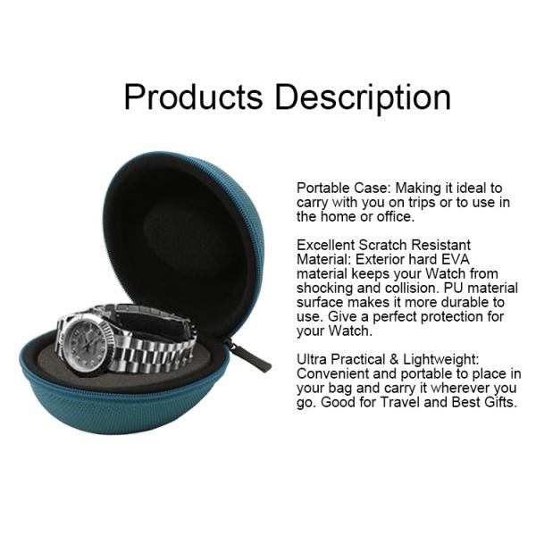 5mm Shockproof Zipper Hard EVA Tool Case Waterproof 3.8*10*5.6cm