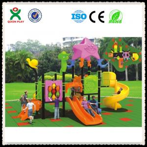 China Outdoor playground safety surfacing rubber playground surface QX-050A on sale