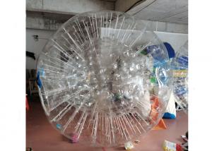 China 0.8mm PVC Clear Inflatable Human Hamster Bubble Ball on sale