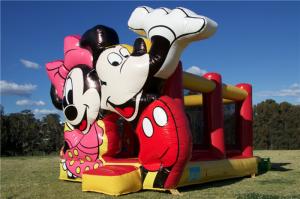 Wholesale Wonderful Mickey Mouse Jumping Castle Inflatable Bounce House For Commercial Entertainment from china suppliers
