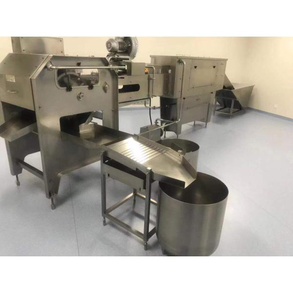 Liquid Egg Process Equipment Efficient Dairy Processing Machine For Egg Breaking And Separating