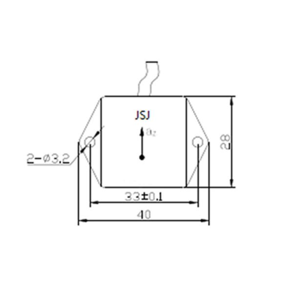 High Reliability Accelerometer Sensor Module 4 - 20mA Impact Resistance