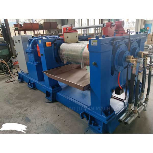 XK-250 Two Roll Rubber Mixing Mill Machine With Emergency Stop Device