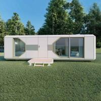 China Capsule House With Balcony Prefabricated Construction Industry Outdoor Capsule House for sale