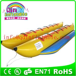 Inflatable Aqua Surfing Banan Durable inflatable water games flyfish banana boat for park