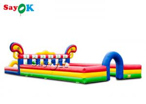 Wholesale Inflatable Sports Games Pony Hop Derby Horses Race Inflatable Sports Games With 6 Lanes from china suppliers