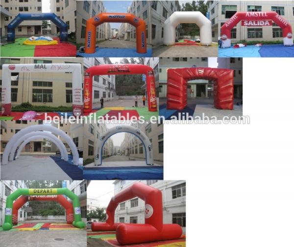 Customizes house door adverting inflatable arch