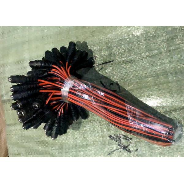 DC Male Plug 2C CCTV Cable Accessories For Network Cabling Installation