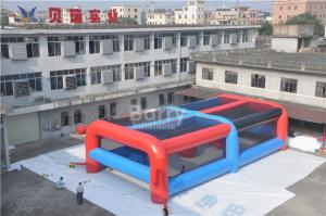 Wholesale Red Or Customized Event 5k Inflatable Obstacles Course Double Stitch from china suppliers