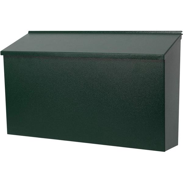 Combination Code Lock Outdoor Wall Hanging Metal Mailbox for Modern Residential Parcel