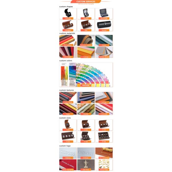 Customizable PU Leather Passport Holders Luxury Style Travel Luggage Tag Sets