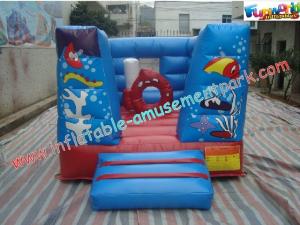 Wholesale Commercial Inflatable Bounce Houses , Customized Bouncy Castles from china suppliers