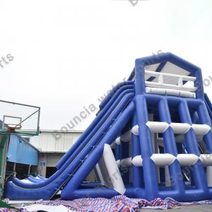 Wholesale 10 Meters High Large Floating Water Slides For Adults from china suppliers