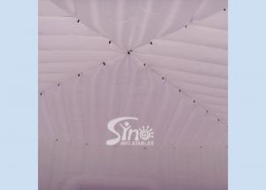 Wholesale 11x11 m big party or event inflatable cube tent with 4 doors made of best pvc coated nylon from china suppliers