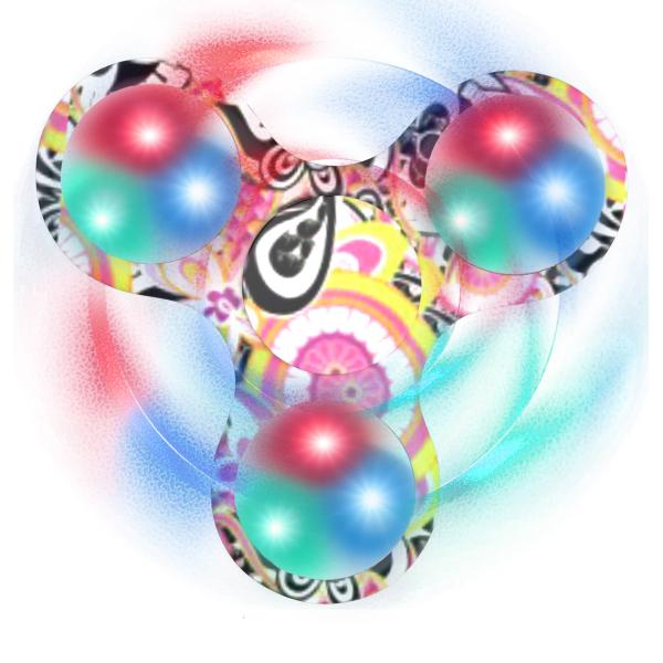 Finger spinner LED & Bluetooth