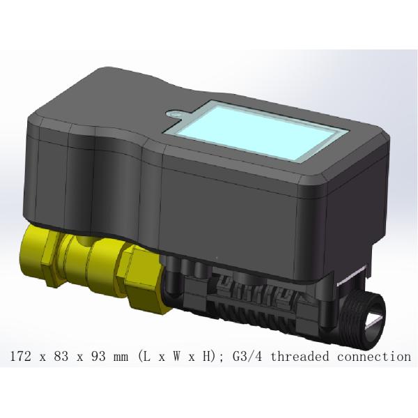 Ultrasonic Liquid Flow Meter Sensor Module Flow Control Sensors 5V Digital Output