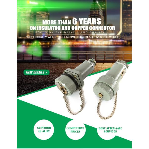 Electrical Explosion Proof Plug And Socket 3wire Non Sparking Connector