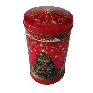 Wholesale Empty Carousel Musical Biscuit Tin Container Recyclable Eco Friendly from china suppliers