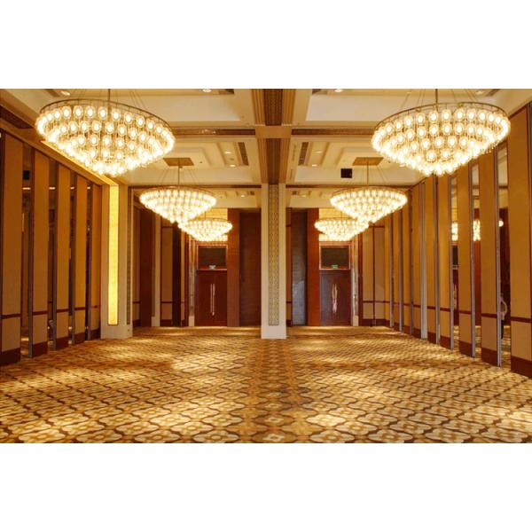 Soundproof Decorative Movable Multi - Function Room Partition Wall With Aluminum Frame