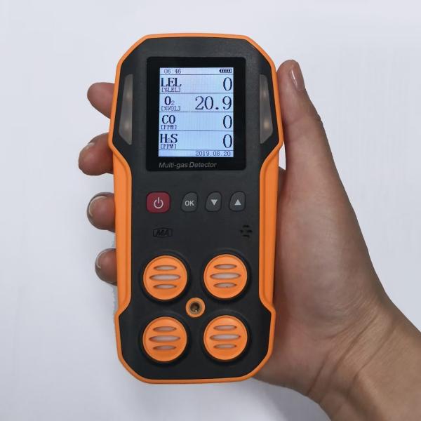 Portable Multi-Gas Detector: Industrial-Grade High Accuracy with Infrared/Catalytic Sensors, Smart Alarm & Safety Certifications