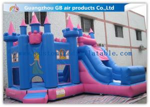 Wholesale Lovely Indoor / Outdoor Princess Bounce House Inflatable With Slide For Little Kids from china suppliers