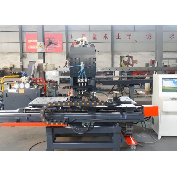 Automatic CNC Hydraulic Punching Machine For Power Transmission Line Tower Connection Plate