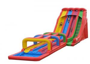 Wholesale Three Lanes Inflatable Water Slide, Jumbo Water Slide Inflatable For Adults from china suppliers
