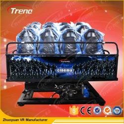 China Indoor XD Movie Theater , 6 DOF Electric 7D Cinema Equipment ISO 9001 Approved for sale