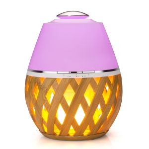 Bamboo Ultrasonic 24V 150ml Wood Grain Aromatherapy Diffuser