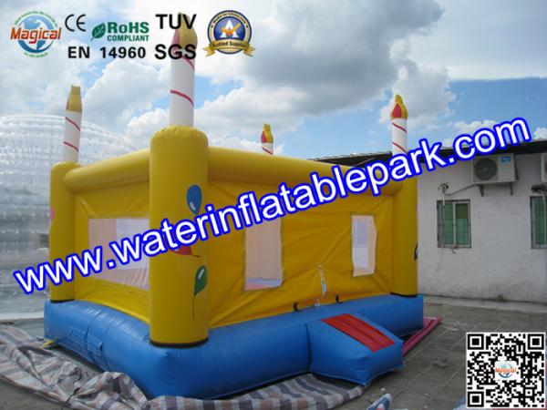 Quality Kids Inflatable Bouncy Castle Rental , Birthday Jumping Castle for sale