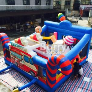 Wholesale Fire Resistant Inflatable Bouncer Indoor Colourful Playground Jumper Bounce House from china suppliers