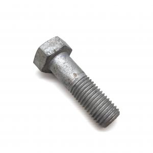 China DIN931 Grade 5.8 6.8 M16 M20 Low Profile Hot Dip Galvanized Hex Head Bolts on sale