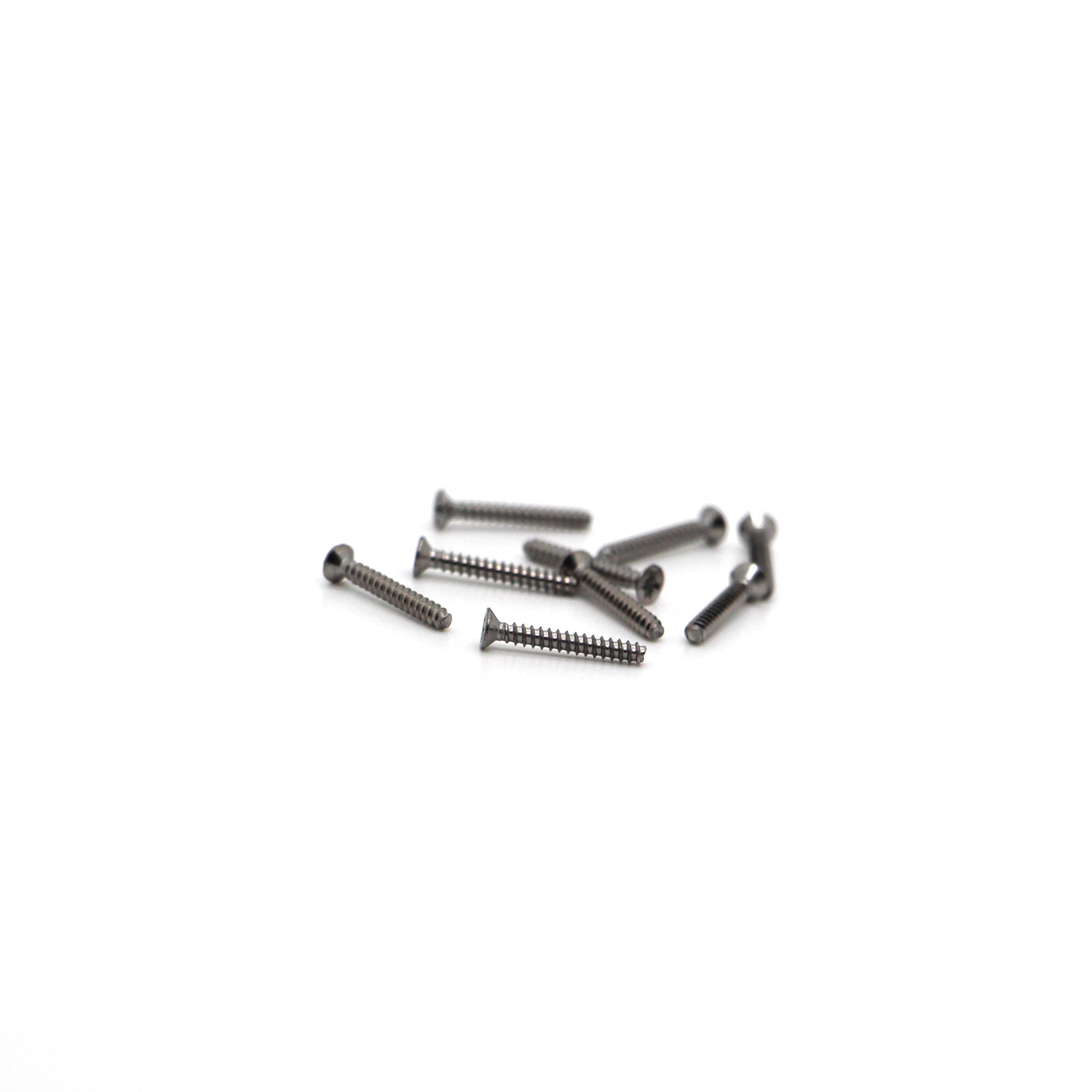 Wholesale Precision Micro Screws Titanium Polishing Coating Countersunk Head Miniature Screws Use for Automobile M0.5-M3 from china suppliers