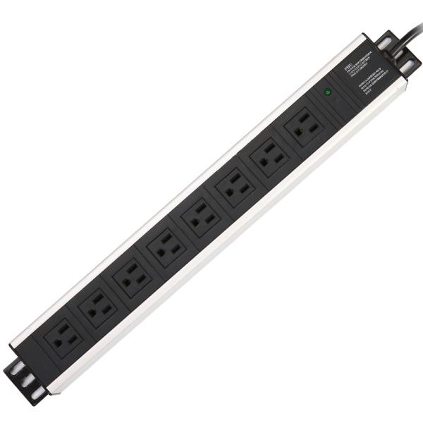 8 Way American Type PDU Extension Socket With On/Off Switch
